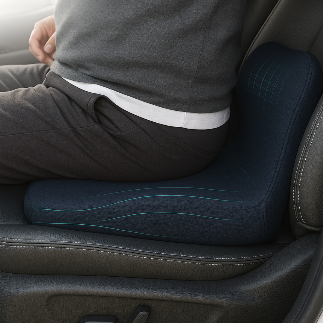Coussin d’assise ergonomique – Soutien lombaire & confort longue durée